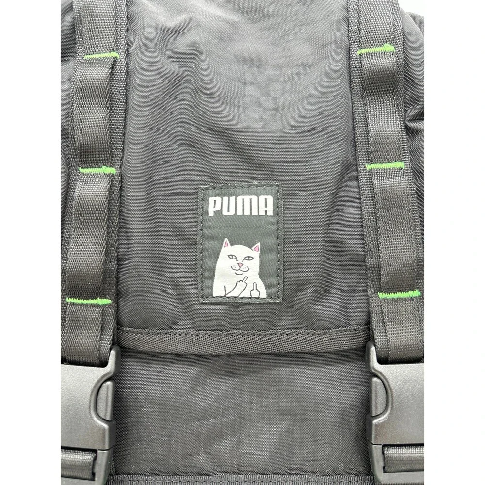 Puma X Ripndip Black Green 25L Backpack NWT 091818 01